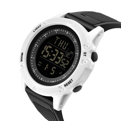 Outdoor Hiking Waterproof Backlight Sports Digital Men Wrist Watch Stopper Alarm